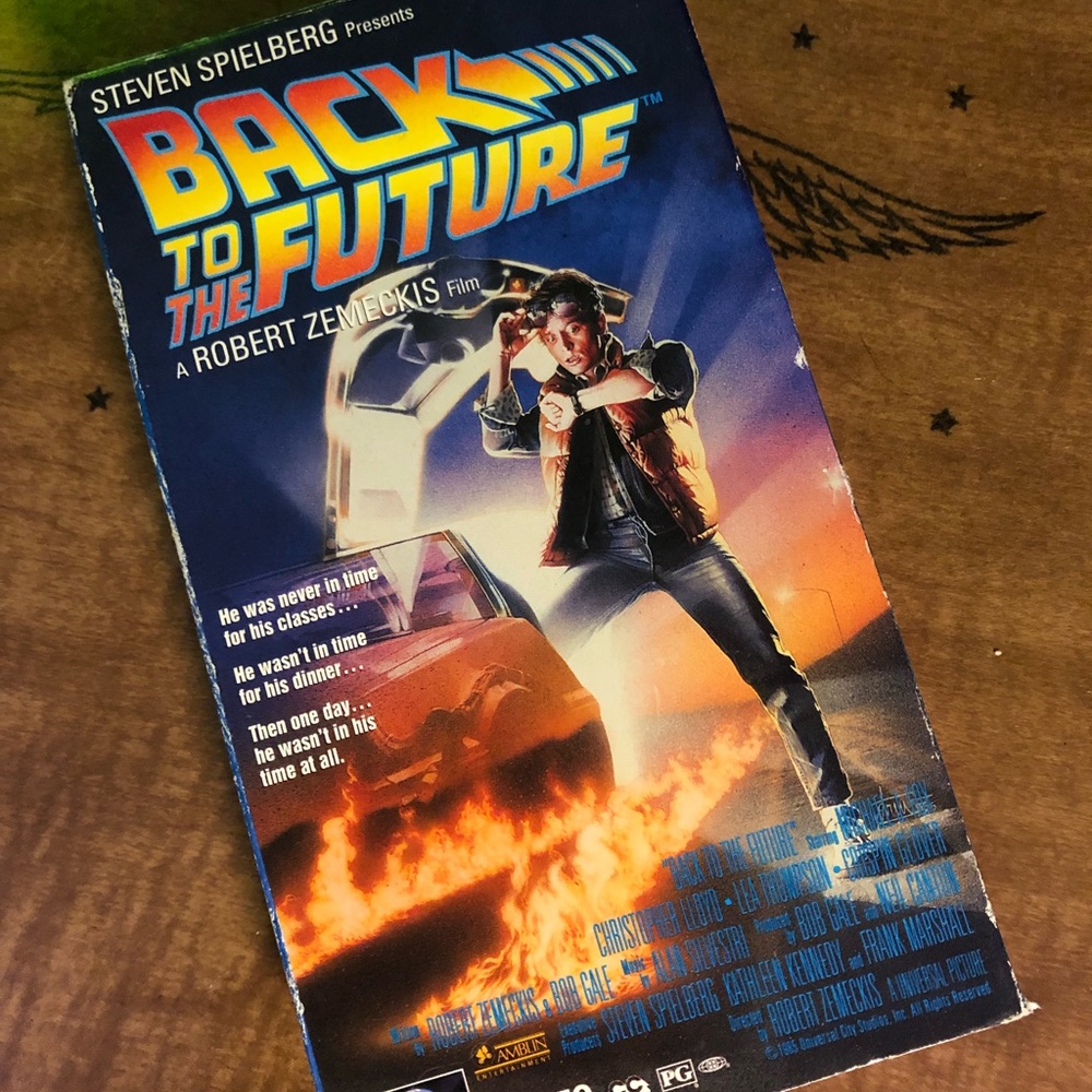Back To The Future VHS Tape 💫